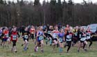 Start of the under-13s girls, NEHL, Wallington Hall. Photo: David T. Hewitson/Sports for All Pics